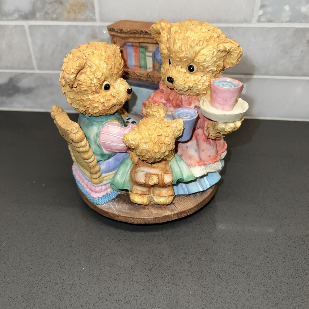 Musical teddy bear from classic treasures